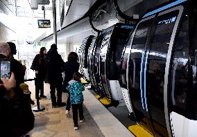 Valerie Pecresse At Cable C1 Inauguration - Creteil