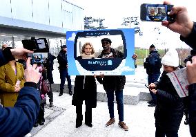 Valerie Pecresse At Cable C1 Inauguration - Creteil