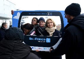 Valerie Pecresse At Cable C1 Inauguration - Creteil