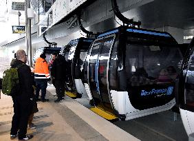 Valerie Pecresse At Cable C1 Inauguration - Creteil