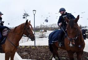Valerie Pecresse At Cable C1 Inauguration - Creteil