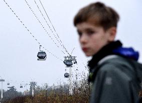 Valerie Pecresse At Cable C1 Inauguration - Creteil