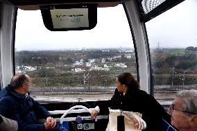 Valerie Pecresse At Cable C1 Inauguration - Creteil