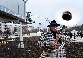 Valerie Pecresse At Cable C1 Inauguration - Creteil