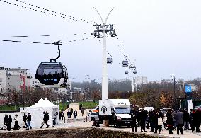 Valerie Pecresse At Cable C1 Inauguration - Creteil