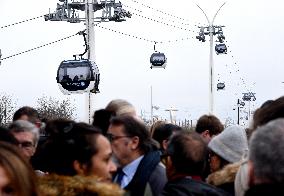 Valerie Pecresse At Cable C1 Inauguration - Creteil