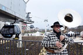 Valerie Pecresse At Cable C1 Inauguration - Creteil