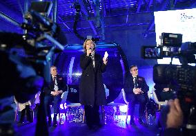 Valerie Pecresse At Cable C1 Inauguration - Creteil