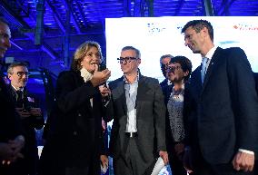 Valerie Pecresse At Cable C1 Inauguration - Creteil