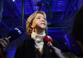 Valerie Pecresse At Cable C1 Inauguration - Creteil