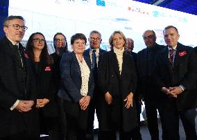 Valerie Pecresse At Cable C1 Inauguration - Creteil