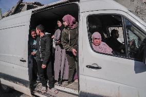 Funeral for Palestinians Killed - Gaza Airstrike