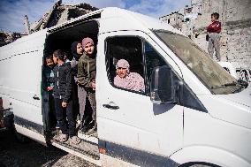 Funeral for Palestinians Killed - Gaza Airstrike