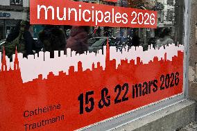 Catherine Trautmann Campaign HQ Inauguration - Strasbourg