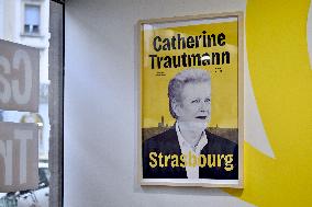 Catherine Trautmann Campaign HQ Inauguration - Strasbourg
