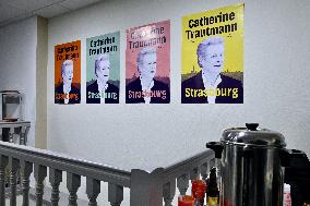Catherine Trautmann Campaign HQ Inauguration - Strasbourg