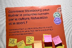 Catherine Trautmann Campaign HQ Inauguration - Strasbourg