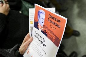 Catherine Trautmann Campaign HQ Inauguration - Strasbourg