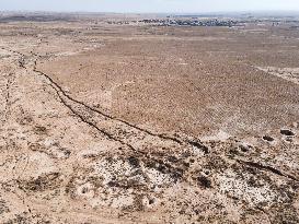 Subsidence in Neyshabur Iran