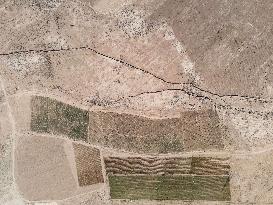 Subsidence in Neyshabur Iran