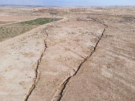 Subsidence in Neyshabur Iran