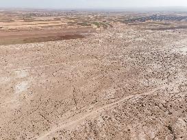 Subsidence in Neyshabur Iran