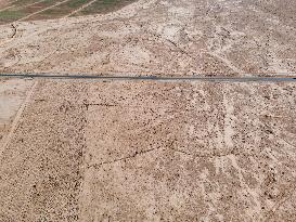 Subsidence in Neyshabur Iran