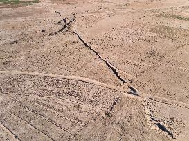Subsidence in Neyshabur Iran
