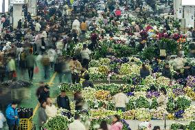 Largest Flower Market in Asia