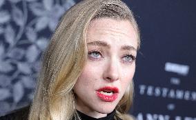 The Testament Of Ann Lee Premiere - LA