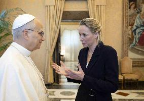 Pope Leo XIV Meets Marion Marechal Le Pen - Vatican