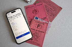 French Driving License Evolution Illustration - France