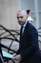 Emmanuel Macron welcomes Nikos Christodoulides at the Elysee FA