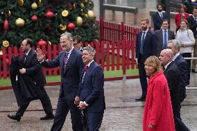 The King Visits L'Hospitalet de Llobregat - Spain