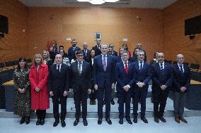 The King Visits L'Hospitalet de Llobregat - Spain