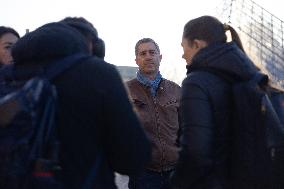 Louvre Museum workers on strike- Paris
