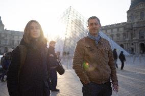 Louvre Museum workers on strike- Paris