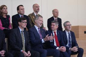 The King visits L'Hospitalet de Llobregat for the 100th anniversary of the city