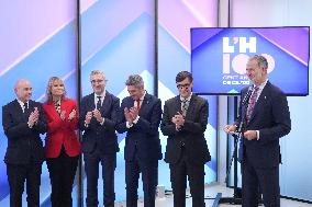 The King visits L'Hospitalet de Llobregat for the 100th anniversary of the city