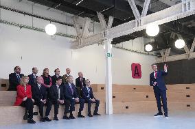 The King visits L'Hospitalet de Llobregat for the 100th anniversary of the city