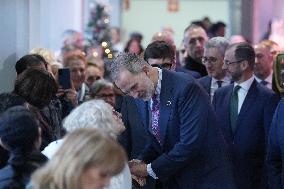 The King visits L'Hospitalet de Llobregat for the 100th anniversary of the city