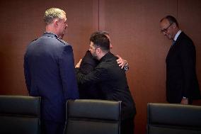 Meeting Between Zelensky and US Envoy in Berlin - Germany