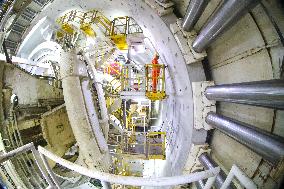 World Longest Underwater Road Tunnel Construction