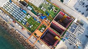 World Longest Underwater Road Tunnel Construction