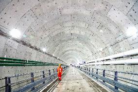 World Longest Underwater Road Tunnel Construction