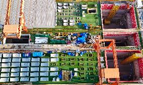 World Longest Underwater Road Tunnel Construction