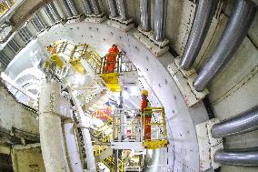 World Longest Underwater Road Tunnel Construction