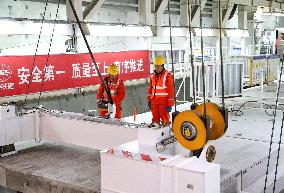 World Longest Underwater Road Tunnel Construction