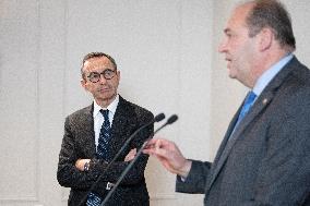 Les Republicains No to Mercosur Press Conference - Paris