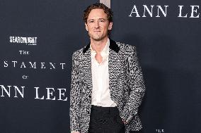 The Testament Of Ann Lee Premiere - LA